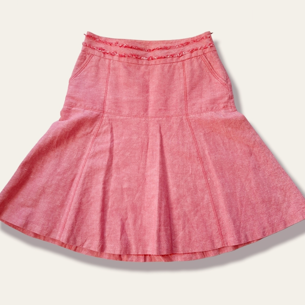 Mexx Pink A-Line Skirt Medium